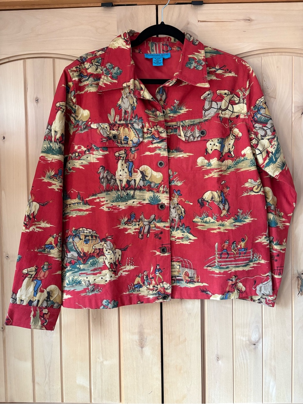 Flamingo Road Western Trucker Jacket